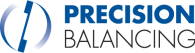 precision balancing footer logo